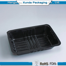 Customizing Microwavable Black Food Tray